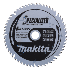 Makita 165mm 56T Plunge Saw Blade 165x20mm 56T B-57336