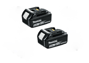Makita 18V LXT 5.0Ah Battery - Pack of 2 - BL1850B 197280-8