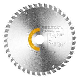 Festool 160mm 42T Wood Plunge Saw Blade 160x1.8x20mm 205553