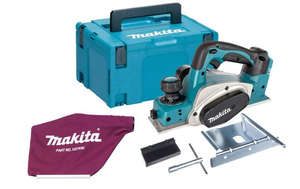 Makita 18V LXT 82mm Cordless Planer in Case with Dust Bag DKP180ZJ
