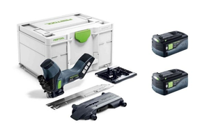 Festool 18v Insulation Saw ISC 240 - 2 x 5ah Batteries - 577231
