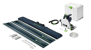 Festool Plunge Saw TS 60 KEBQ 240v - Blue Rail Kit - 578217