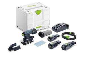 Festool 18v Sander RTSC 400 - Complete Set - 578134