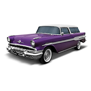 1957 Pontiac Star Chief Safari Wagon Sculpture
