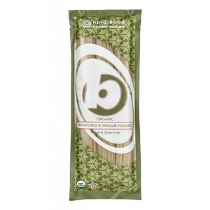 Organic Brown Rice & Wakame Noodles (King Soba) 250g