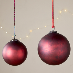 Oko Giant Bauble - Matt Bordeaux