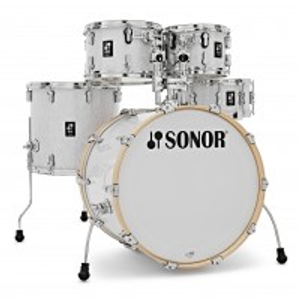 Sonor AQ2 22'' 5pc Shell Pack, White Pearl