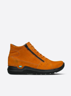 Why - dark ochre nubuck - Yellow, 38