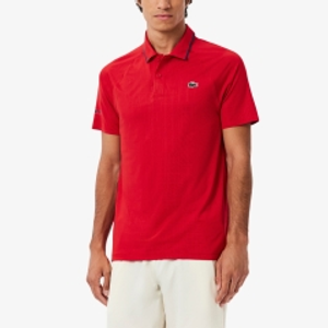 Lacoste X Novak Djokovic Ultra Dry Polo - Rouge