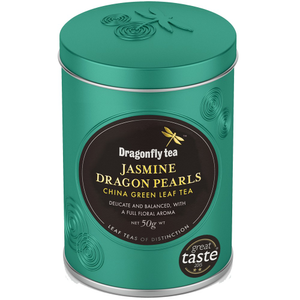 Jasmine Dragon Pearls Green Loose Leaf Tea (Dragonfly Tea) 50g