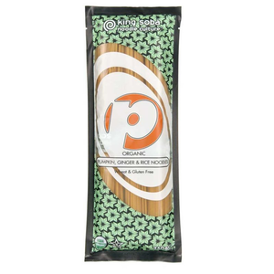 Organic Pumpkin & Ginger Brown Rice Noodles (King Soba) 250g