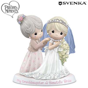 My Granddaughter, A Beautiful Bride Figurine