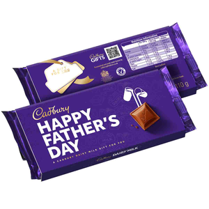 Cadbury Dairy Milk "Happy Father's Day" Chocolate Bar With Sleeve 110g