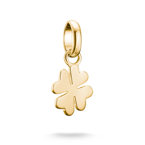 Connect Gold Plated Clover Charm Pendant
