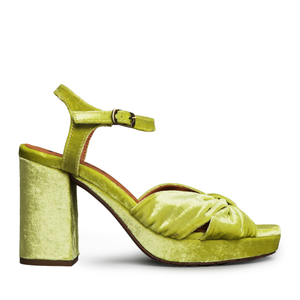 Vanya Velvet Lime - 38 (UK5)