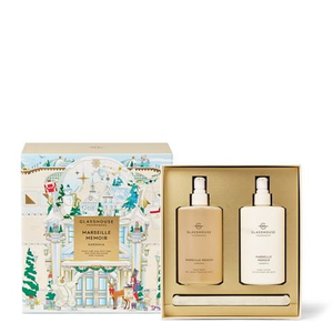 Glasshouse - Limited Edition Marseille Memoir Hand Care Duo Set w/Tray 3pce