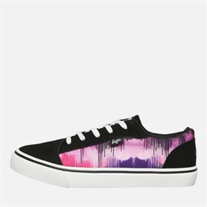 Hype Girls Sonana Trainers Black/Purple/Multi