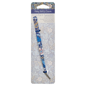 Pince pour surjeteuse 15 cm - Collection fleurs bleues