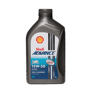 Shell Advance Ultra 15W-50 4T Motorcycle Oil Fully Synthetic 1L (550075709)