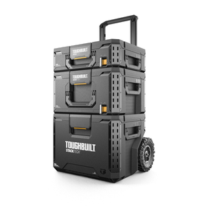 Toughbuilt StackTech 3 Piece Rolling Tool Box Set - TB-B1S3-B-70R