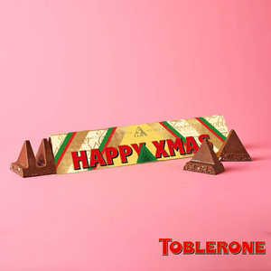 Happy Christmas Toblerone (340g)