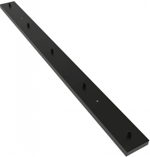 Calex Rosace Rectangle noir – 5 Câbles