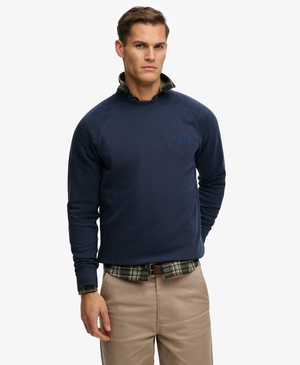 Essential Logo Raglan Crew Sweatshirt