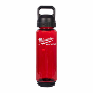 Milwaukee 4932498637 PACKOUT™ 1005ml Plastic Bottle Chug Lid (Red)