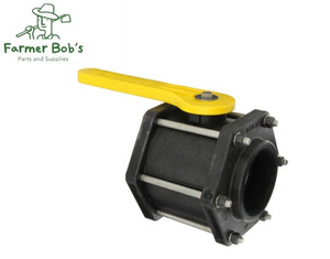 3" Banjo  Poly Standard Port Ball Valve 6 Bolt Design USA MADE