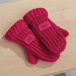 UGG® Kids Chunky Mittens Pink