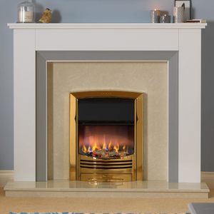 Dimplex Glencoe Brass Optiflame 3D Inset Fire