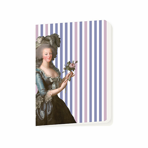 Cahier Élisabeth Louise Vigée Le Brun - Portrait de la reine Marie-Antoinette dit « à la rose », 1783