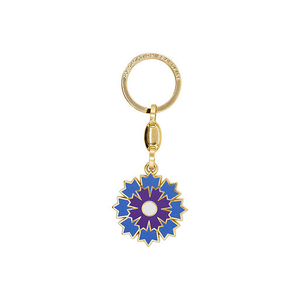 Porte-clé Doré - Bleuet de France