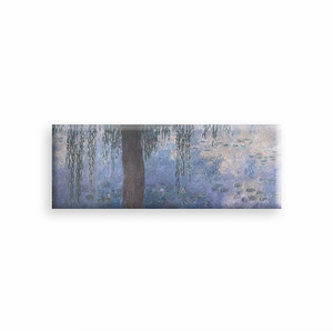 Magnet Claude Monet - Série des Nymphéas. Le Matin aux saules