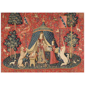 Affiche La Dame à La Licorne - À mon seul désir - 50X70cm