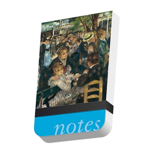 Calepin à élastique Pierre-Auguste Renoir - Le bal du moulin de la galette (détail)