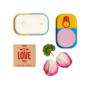Bougie I love you Tinned Goods - Block Design