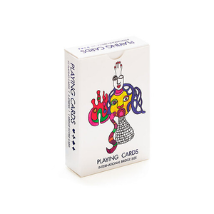 Jeu de 52 cartes Niki de Saint Phalle Jaune