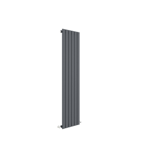 Edingale Vertical Single Panel Radiator, Square Design - Choice of Size and Colour
