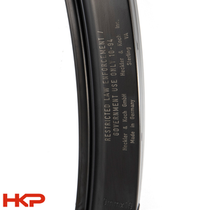 HK MP5, MP5K Magazine - 30-Round - LEO Marked - 9mm