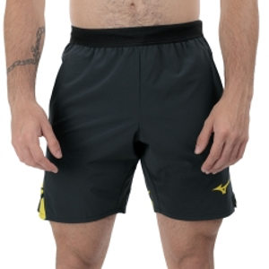 Mizuno Daybreakers 8in Pantaloncini - Black/Vibrant Yellow
