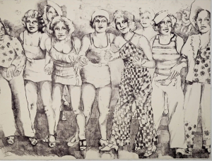 1982 Ann Chernow Zippa Dee Doo Dah Lithograph