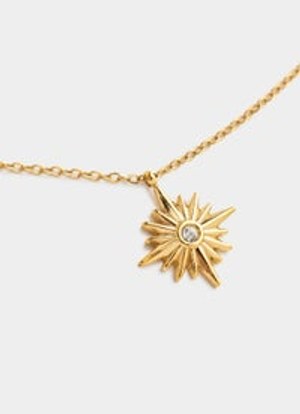 Vendetta Nova Star Necklace 50+5cm - 18K Gold Plated