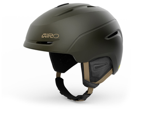 Giro Neo MIPS Ski Helmet - Matte Black &amp; Olive Fade, L (59-62cm)