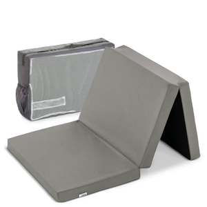 Hauck Sleeper Folding Travel Cot Mattress - Grey