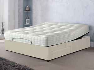 Adjust-A-Bed Adjustable Double Size - CLEARANCE STOCK - Graceland Cream Supreme 1500 Lifestyle Adjustable Double Adjustable Bed