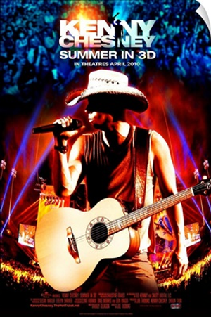 Kenny Chesney: Summer in 3D - Movie Poster