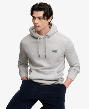 Vintage Logo Geborduurde Hoodie