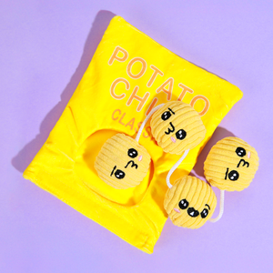 Loose Crate Classic Potato Chips Pet Toy