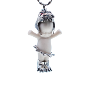 Happy Baby - Dragon White And Silver (one size)